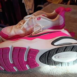 Nike Women's Sneakers White and Pink
